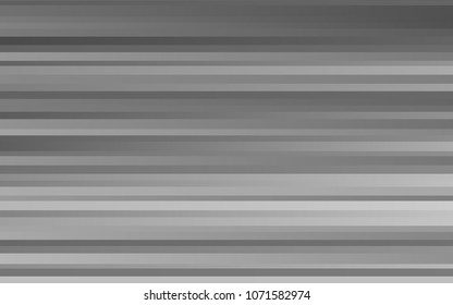 Dark Silver, Gray vector cover with long lines. Decorative shining illustration with lines on abstract template. Best design for your ad, poster, banner.