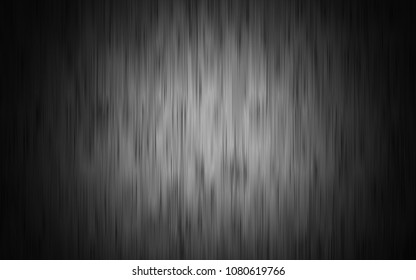 Dark Silver, Gray vector cover with long lines. Decorative shining illustration with lines on abstract template. The template can be used as a background.