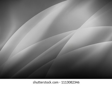 Dark Silver, Gray vector cover with long lines. Glitter abstract illustration with colored sticks. Best design for your ad, poster, banner.