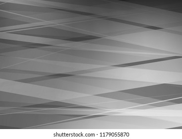 Dark Silver, Gray vector cover with long lines. Glitter abstract illustration with colored sticks. Smart design for your business advert.