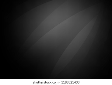 Dark Silver, Gray vector cover with long lines. Modern geometrical abstract illustration with staves. The pattern can be used for websites.