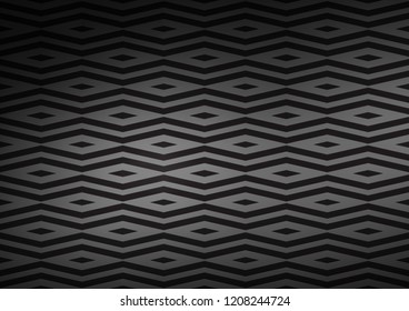Dark Silver, Gray vector cover in polygonal style. Illustration with set of colorful triangles. Modern template for your landing page.