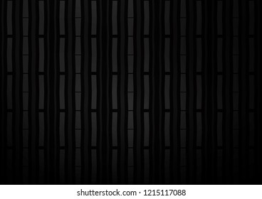 Dark Silver, Gray vector cover with long lines. Shining colored illustration with narrow lines. The pattern can be used for busines ad, booklets, leaflets