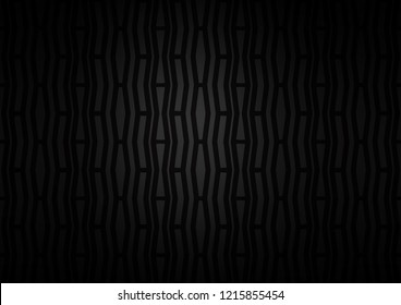 Dark Silver, Gray vector cover with long lines. Shining colored illustration with narrow lines. The pattern can be used as ads, poster, banner for commercial.