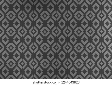 Dark Silver, Gray vector cover in polygonal style. Illustration with set of colorful rectangles. Best design for your ad, poster, banner.