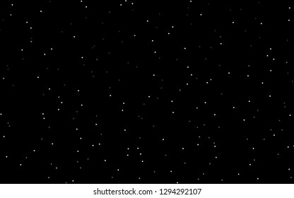 Dark Silver, Gray vector cover with small and big stars. Decorative shining illustration with stars on abstract template. The pattern can be used for new year ad, booklets.