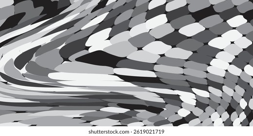 Dark Silver, Gray vector cover in polygonal style. Modern abstract illustration with colorful triangles. Pattern for commercials.