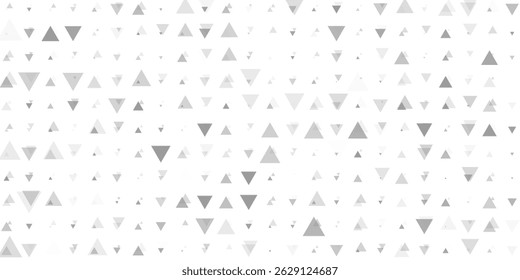 Dunkelsilber, graues Vektorcover im polygonalen Stil. Moderne abstrakte Illustration mit bunten Dreiecken. 