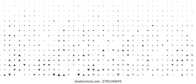Plata oscura, cubierta de Vector gris en estilo poligonal. Ilustración abstracta moderna con triángulos coloridos. Patrón para comerciales.