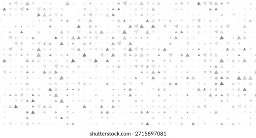 Plata oscura, cubierta de Vector gris en estilo poligonal. Ilustración abstracta moderna con triángulos coloridos. Patrón para comerciales.