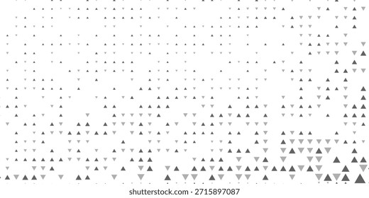 Plata oscura, cubierta de Vector gris en estilo poligonal. Ilustración abstracta moderna con triángulos coloridos. Patrón para comerciales.