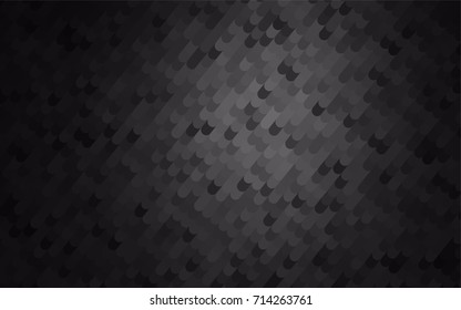 Dark Silver, Gray vector crooked abstract template. Shining crooked illustration in a brand-new style. The polygonal design can be used for your web site.