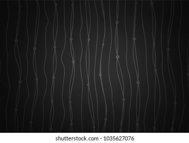 Dark Silver, Gray vector doodle blurred background. An elegant bright illustration with lines in Natural style. A new texture for your design.