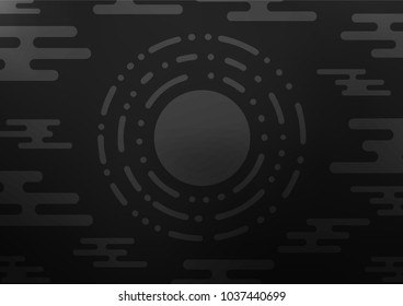 Dark Silver, Gray vector doodle blurred background. Brand-new colored illustration in blurry style with doodles. The completely new template can be used for your brand book.