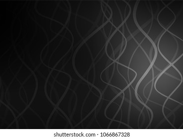Dark Silver, Gray vector doodle blurred pattern. Brand-new colored illustration in blurry style with doodles. The best blurred design for your business.
