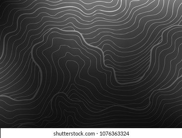 Dark Silver, Gray vector doodle blurred texture. Blurred decorative design in Indian style with Zen tangles. The textured pattern can be used for website.