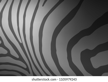 Dark Silver, Gray vector doodle blurred background. Modern geometrical abstract illustration with doodles. The pattern can be used for heads of websites and designs.