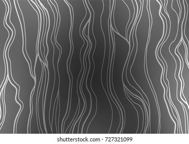 Dark Silver, Gray vector doodle blurred texture. A vague abstract illustration with doodles in Indian style. A completely new template for your business design.