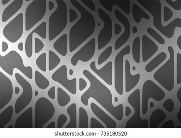 Dark Silver, Gray vector doodle blurred texture. An elegant bright illustration with lines in Natural style. Hand painted design for web, wrapping, wallpaper.