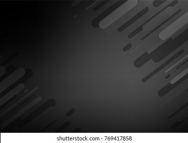 Dark Silver, Gray vector doodle blurred template. Sketchy hand drawn doodles on blurred background. Hand painted design for web, wrapping, wallpaper.