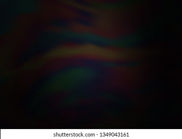 Dark Silver, Gray vector glossy bokeh pattern. An elegant bright illustration with gradient. A completely new design for your business.