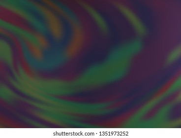 Dark Silver, Gray vector glossy abstract background. A completely new color illustration in a bokeh style. The template can be used for your brand book.