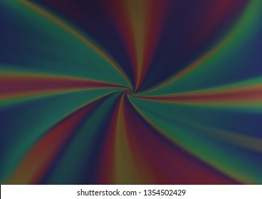 Dark Silver, Gray vector glossy abstract background. Colorful abstract illustration with gradient. The template can be used for your brand book.