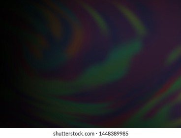 Dark Silver, Gray vector glossy abstract background. Glitter abstract illustration with an elegant design. A new texture for your design.