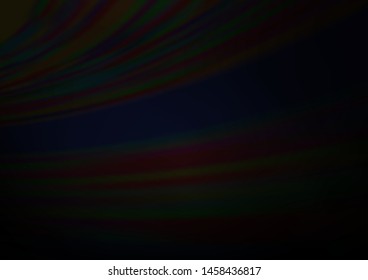 Dark Silver, Gray vector glossy abstract background. Colorful abstract illustration with gradient. The template for backgrounds of cell phones.