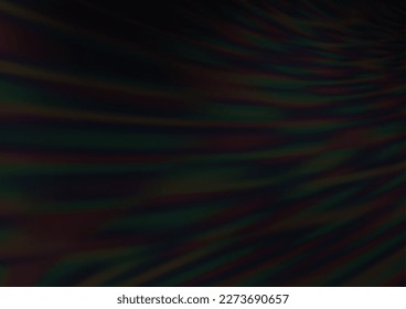 Dark Silver, Gray vector glossy abstract background. Colorful illustration in blurry style with gradient. The template can be used for your brand book.