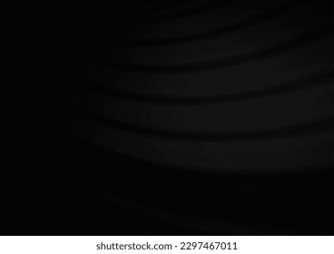 Dark Silver, Gray vector glossy bokeh pattern. A vague abstract illustration with gradient. The blurred design can be used for your web site.
