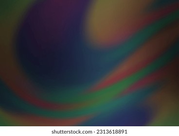 Dark Silver, Gray vector glossy abstract background. Shining colorful illustration in a Brand new style. The template can be used for your brand book.