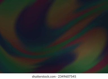 Dark Silver, Gray vector glossy abstract backdrop. A completely new colored illustration in blur style. New style design for your brand book.