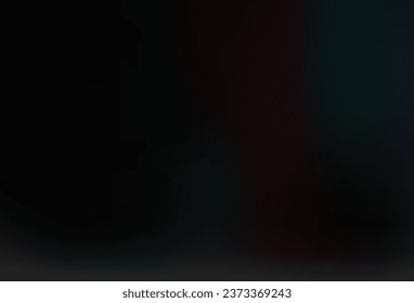 Dark Silver, Gray vector glossy abstract template. A completely new color illustration in a bokeh style. Template for cell phones.