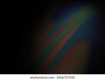 Dunkelsilber, graue Vektorgrafik glänzendes Bokeh-Muster. Moderne geometrische abstrakte Illustration mit Gradient. Das unscharfe Design kann für Ihre Website verwendet werden.