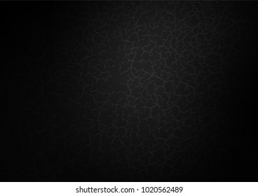 Dark Silver, Gray vector indian curved texture. A vague abstract illustration with doodles in Indian style. A new texture for your design.