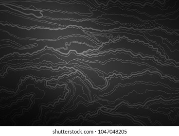 Dark Silver, Gray vector indian curved template. Colorful abstract illustration with lines in Asian style. Hand painted design for web, wrapping, wallpaper.