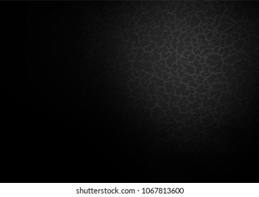 Dark Silver, Gray vector indian curved pattern. Brand-new colored illustration in blurry style with doodles. The elegant pattern can be used as a part of a brand book.