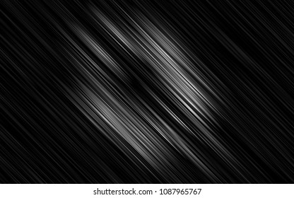 Dark Silver, Gray vector layout with flat lines. Modern geometrical abstract illustration with staves. Smart design for your business advert.