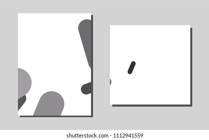 Dark Silver, Gray vector layout for Leaflets. Web interface on abstract background with colorful gradient. New design for a poster, banner of your website.
