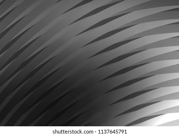 Dark Silver, Gray vector layout with flat lines. Glitter abstract illustration with colored sticks. The pattern can be used for websites.
