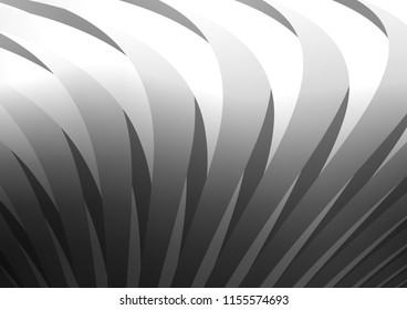 Dark Silver, Gray vector layout with flat lines. Blurred decorative design in simple style with lines. The pattern can be used for websites.