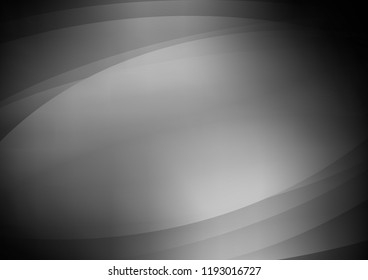 Dark Silver, Gray vector layout with flat lines. Shining colored illustration with narrow lines. The template can be used as a background.