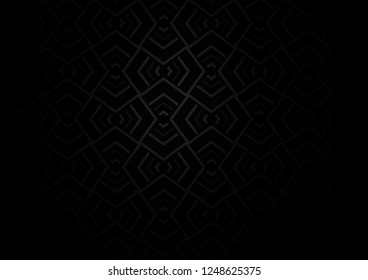 Dark Silver, Gray vector layout with flat lines. Blurred decorative design in simple style with lines. Pattern for ads, posters, banners.