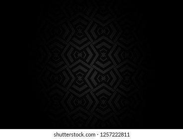Dark Silver, Gray vector layout with flat lines. Modern geometrical abstract illustration with staves. Backdrop for TV commercials.