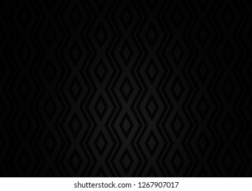 Dark Silver, Gray vector layout with lines, rectangle. Colorful illustration with lines, cubes on abstract template. Backdrop for TV commercials.