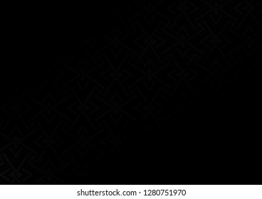 Dark Silver, Gray vector layout with flat lines. Glitter abstract illustration with colored sticks. Pattern for websites, landing pages.