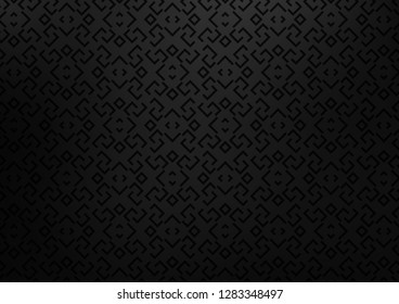 Dark Silver, Gray vector layout with flat lines. Shining colored illustration with narrow lines. Pattern for websites, landing pages.