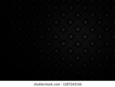 Dark Silver, Gray vector layout with lines, rectangle. Colorful lines, squares on abstract background with gradient. Backdrop for TV commercials.