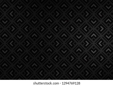 Dark Silver, Gray vector layout with lines, rectangle. Colorful illustration with lines, cubes on abstract template. Pattern for business booklets, leaflets.